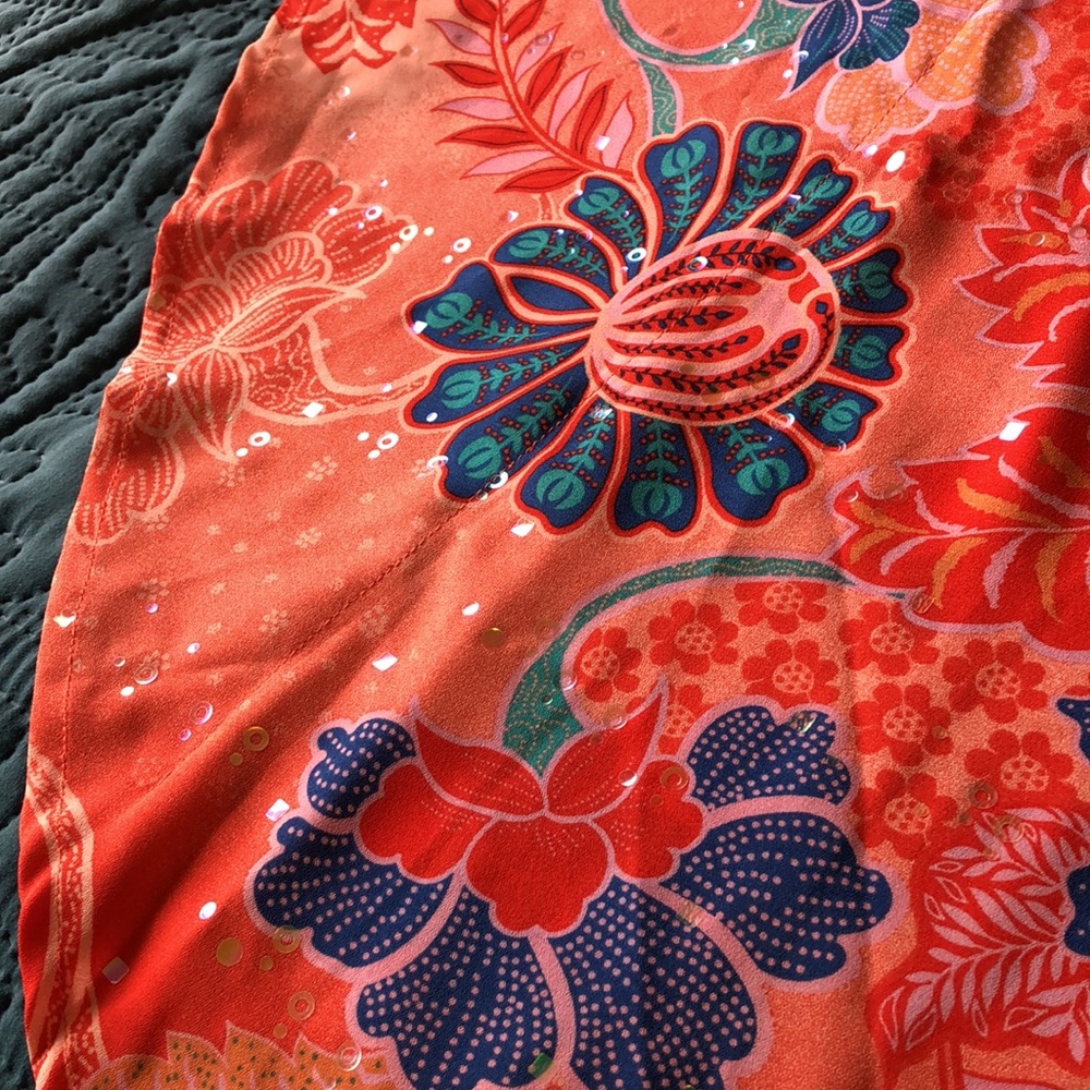 Women’s Poncho Top, Large, Bob Mackie - Picture 6 of 6